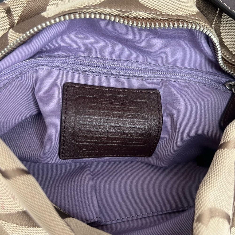 coach signature handbags Brown Preloved - Picture 9 of 9